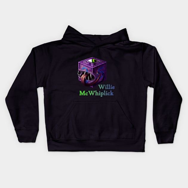 Willie McWhiplick Kids Hoodie by What the Dice?!